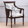 High Wing Back Carved Living Room Armchair